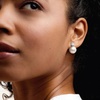 image:imageRossSimons Italian 10511mm Cultured Pearl and 150 ct tw CZ Drop Earrings in Sterling Silver