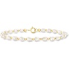 image:imagePure Collection by RossSimons 34mm Cultured Baroque Pearl and 14kt Yellow Gold Bead Bracelet7 Inches
