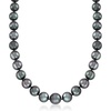 image:imageRossSimons 1013mm Black Cultured Tahitian Pearl Necklace With 14kt White Gold180 Inches