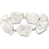 image:imageRossSimons 1720mm Cultured Baroque Pearl Stretch Bracelet With Sterling Silver75 Inches