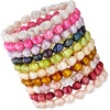image:imageRossSimons 57mm Multicolored Cultured Pearl Jewelry Set Ten Stretch Braceletsmulticolor