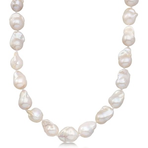 image:imageRossSimons 1215mm Cultured Baroque Pearl Necklace With 14kt Yellow GoldNo Gemstone