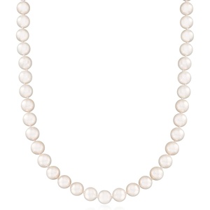 image:imageRossSimons 885mm Cultured Akoya Pearl Necklace in 18kt White Gold240 Inches