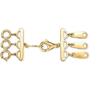 image:imageRossSimons Italian 10kt Yellow Gold Layering Clasp