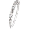 image:imagePure Collection by RossSimons 010 ct tw Diamond Ring in Sterling SilverDiamond