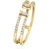 image:imagePure Collection by RossSimons 020 ct tw Diamond OpenSpace Ring in 14kt Yellow GoldDiamond
