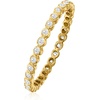 image:imagePure Collection by RossSimons 025 ct tw BezelSet Diamond Eternity Band in 14kt Yellow GoldDiamond