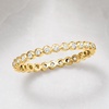 image:imagePure Collection by RossSimons 025 ct tw BezelSet Diamond Eternity Band in 14kt Yellow GoldDiamond