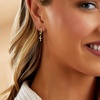 image:imagePure Collection by RossSimons Italian 14kt Yellow Gold Cross Hoop Charms01 Inches