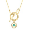 image:imagePure Collection by RossSimons Turquoise Nautical Star Charm in 14kt Yellow Gold