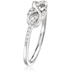 image:imageRossSimons 010 ct tw Diamond Infinity Loop Ring in Sterling SilverDiamond