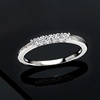 image:imageRossSimons 020 ct tw LabGrown Diamond 5Stone Ring in Sterling SilverDiamond