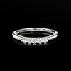 image:imageRossSimons 020 ct tw LabGrown Diamond 5Stone Ring in Sterling SilverDiamond