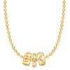 image:imageRossSimons 020 ct tw LabGrown Diamond Bead Charm in 18kt Gold Over Sterling