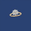 image:imageRossSimons 022 ct tw Baguette Diamond Starburst Ring in 14kt Yellow GoldDiamond
