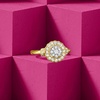 image:imageRossSimons 050 ct tw Diamond Cluster Ring in 14kt Yellow GoldDiamond