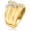 image:imageRossSimons 080 ct tw ScatteredDiamond Ring in 14kt Yellow GoldDiamond