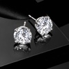 image:imageRossSimons 100 ct tw LabGrown Diamond Stud Earrings in Sterling Silver