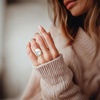 image:imageRossSimons 2022mm Cultured Keshi Pearl Ring in 18kt Gold Over Sterling Size 8