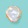 image:imageRossSimons 2022mm Cultured Keshi Pearl Ring in 18kt Gold Over Sterling Size 8