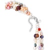 image:imageRossSimons 39mm Multicolored Cultured Pearl Torsade Necklace With Sterling Silver 18 inches