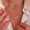 image:imageRossSimons 556mm Cultured Pearl Curved Bar Necklace in Sterling Silver200 Inches