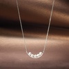 image:imageRossSimons 556mm Cultured Pearl Curved Bar Necklace in Sterling Silver200 Inches
