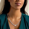 image:imageRossSimons 8mm Cultured Pearl Flat WheatChain Necklace in Sterling Silver200 Inches