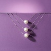 image:imageRossSimons 995mm Cultured Pearl 3Strand Layered Necklace180 Inches