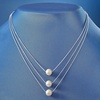 image:imageRossSimons 995mm Cultured Pearl 3Strand Layered Necklace180 Inches