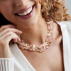 image:imageRossSimons MotherOfPearl 46mm Multicolored Cultured Pearl and 43000 ct tw MultiGemstone Bead Torsade Necklace With Sterling Silver 19 inches