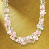 image:imageRossSimons MotherOfPearl 46mm Multicolored Cultured Pearl and 43000 ct tw MultiGemstone Bead Torsade Necklace With Sterling Silver 19 inches