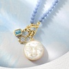 image:imageRossSimons MotherOfPearl Moon Charm in 18kt Gold Over Sterling
