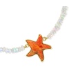 image:imageRossSimons Opal Bead Necklace With Coral Starfish in 18kt Gold Over Sterling 18 inches