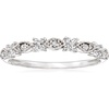 image:imagePure Collection by RossSimons 010 ct tw Diamond Ring in Sterling SilverDiamond