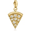 image:imageRossSimons 015 ct tw Diamond Pizza Slice Charm in 18kt Gold Over Sterling
