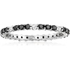 image:imageRossSimons 050 ct tw Black and White Diamond Eternity Band in 14kt White GoldDiamond