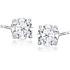 image:imageRossSimons 100 ct tw LabGrown Diamond Stud Earrings in Sterling Silver
