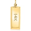 image:imageRossSimons 14kt Yellow Gold Bar Pendant