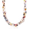 image:imageRossSimons 39mm Multicolored Cultured Pearl Torsade Necklace With Sterling Silver 18 inches