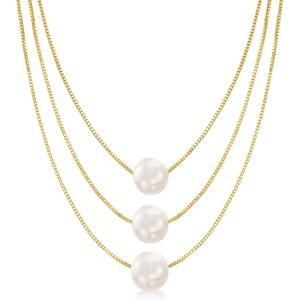 image:imageRossSimons 995mm Cultured Pearl 3Strand Layered Necklace200 Inches