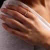 image:imagePure Collection by RossSimons 015 ct tw Diamond Chevron Ring in 14kt Yellow GoldDiamond