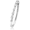 image:imagePure Collection by RossSimons 020 ct tw Baguette Diamond Ring in Sterling SilverDiamond