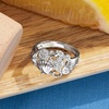 image:imageRossSimons 010 ct tw Diamond Sea Life Ring in Sterling SilverDiamond