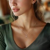 image:imageRossSimons 020 ct tw BezelSet Diamond Jewelry Set Cross Earrings and Pendant Necklace in Sterling SilverWhite