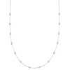 image:imageRossSimons 050 ct tw BezelSet Diamond Station Necklace in 14kt Yellow GoldWhite