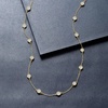 image:imageRossSimons 050 ct tw BezelSet Diamond Station Necklace in 14kt Yellow GoldWhite