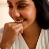 image:imageRossSimons 050 ct tw Diamond Bar Necklace in Sterling SilverDiamond