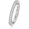 image:imageRossSimons 050 ct tw LabGrown Diamond Eternity Band in Sterling SilverDiamond