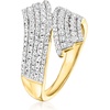 image:imageRossSimons 100 ct tw Diamond Bypass Ring in 14kt Yellow GoldDiamond
